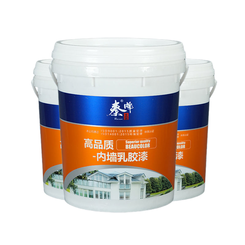 Краска для внутренних работ ZHONGSHAN с защитой от плесени и формальдегида. Экологичная и без запаха.