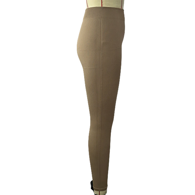 NANZHI leggings Tights Solid color high-waisted tights