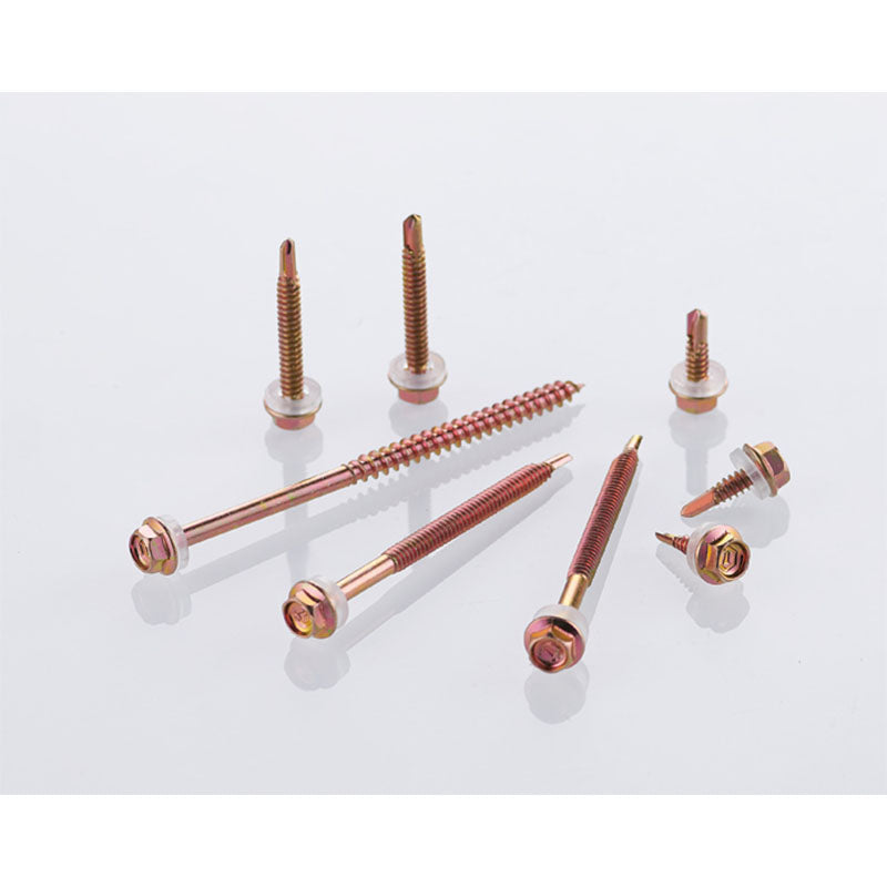 ZHENCHENG Hexagonal flange self-drilling self-tapping screw series (non-standard) Color steel tile wood screws