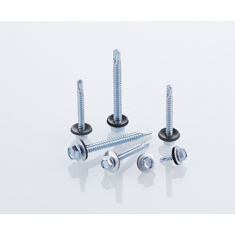 ZHENCHENG Hexagon Washers self-drilling self-tapping screw belt washer series Fibreboard nails with plum grooves for cutting tail straw ropes