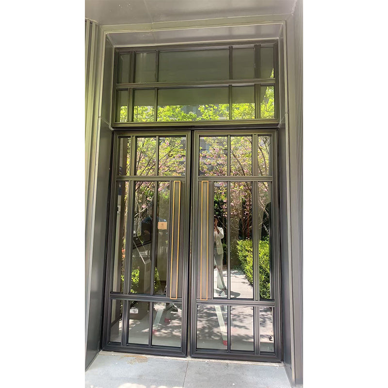 BAIJIN Stainless Steel Imitation Copper BJ-DYM(Ask customer service for specific prices)Folio Glass Door two-leaf door