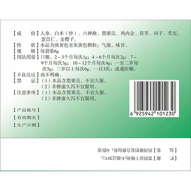 JURENTAN Xiaoer Zhixie Ling гранулы