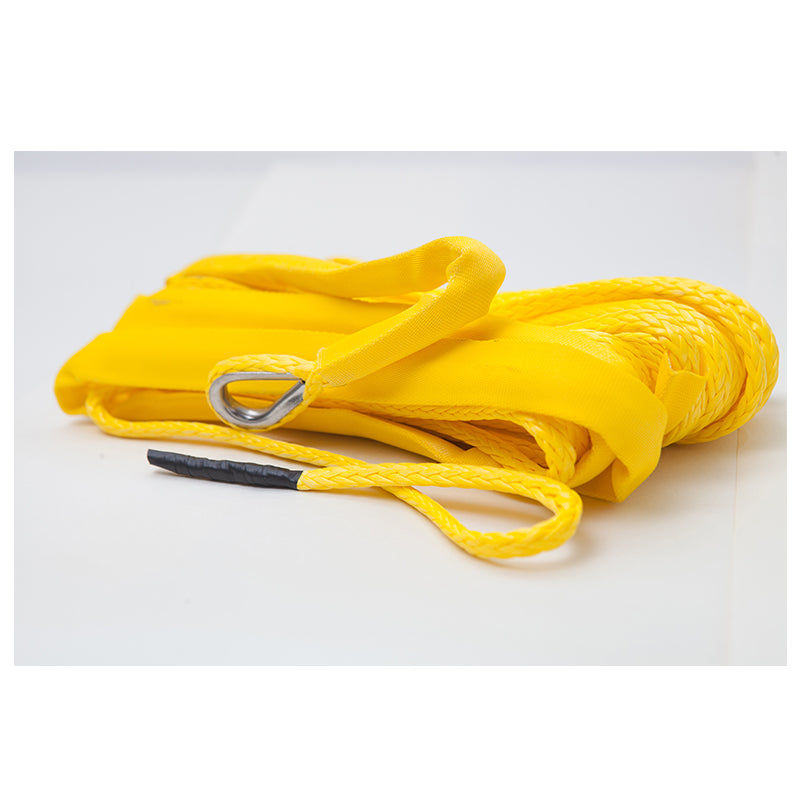 SHENYUN Car winch rope Fiber rope winch rope Rescue tow rope thickened and wear-resistant