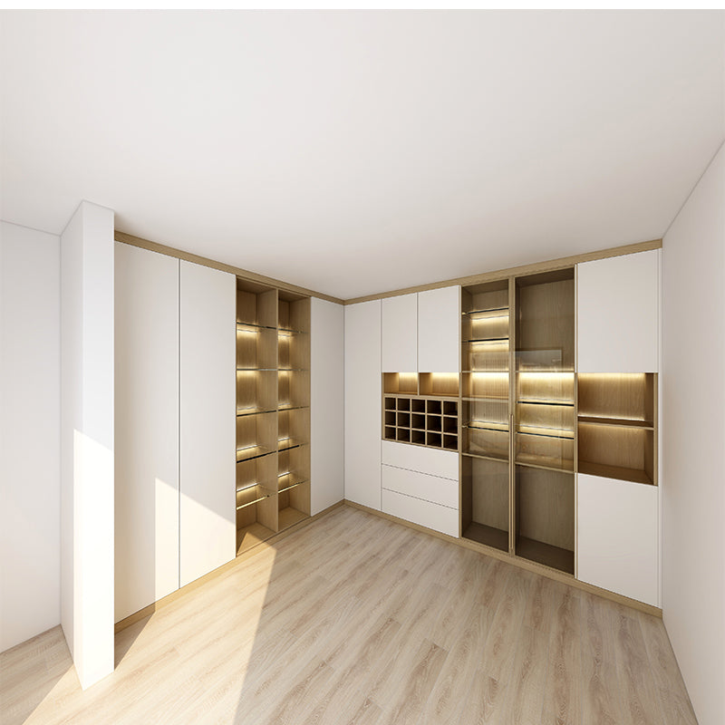 JIASHI Storage cabinet(Customized products, specific price ask customer service) Aluminium Wine Cabinet Laminate Cabinet