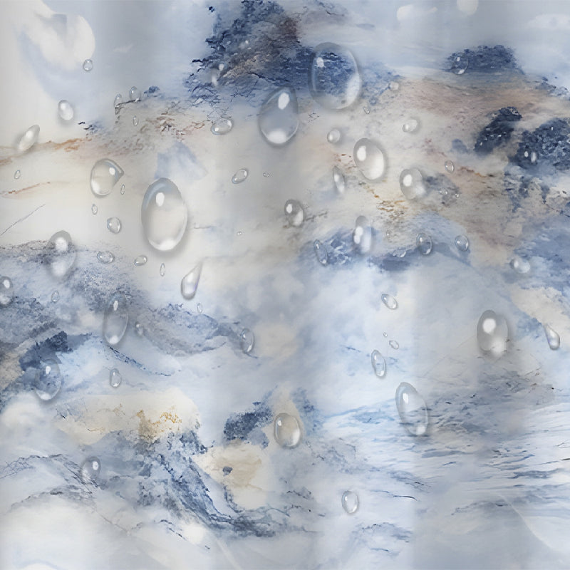 ZHENGYANG Shower curtain 8(Ask customer service for specific prices) Dry and wet separation perforation-free screen