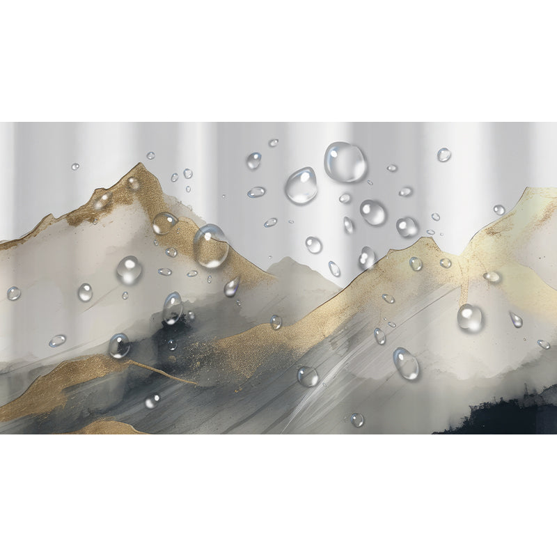 ZHENGYANG Shower curtain 3(Ask customer service for specific prices) Thickened tarp shower curtain