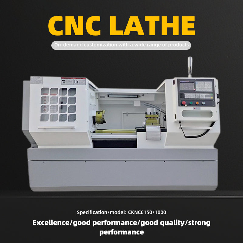 HUAXIA CNC lathe   Fully automatic precision metal  Horizontal lathe configuration