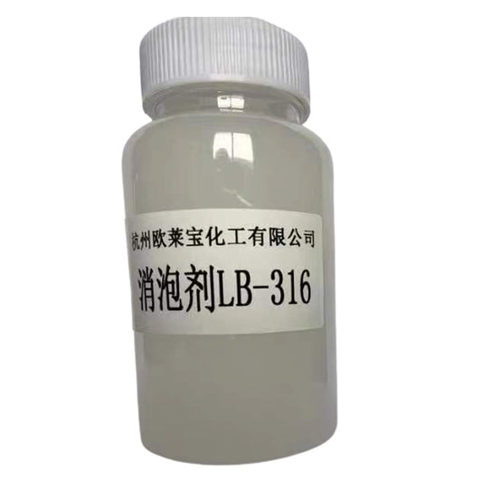 OULAIBAO High temperature defoamer LB-316  Industrial sewage treatment pulp plastic defoaming water