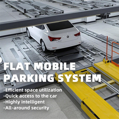 FENGYE Flat Mobile Parking System（Ask customer service for specific prices）Efficient space utilization  high degree of intelligence
