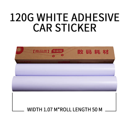 YIXING white glue car sticker（Ask customer service for specific prices）White adhesive advertising car stickers  Waterproof car sticker