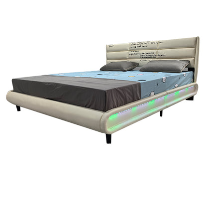 ANJIDEYANG The bed D707（Ask customer service for specific prices） Simple modern simple double bed