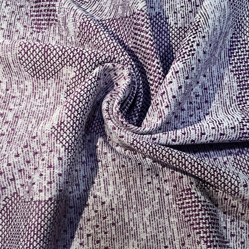 XINKAISHENG Jacquard mesh  Knitted jacquard fabric handmade DIY breathable