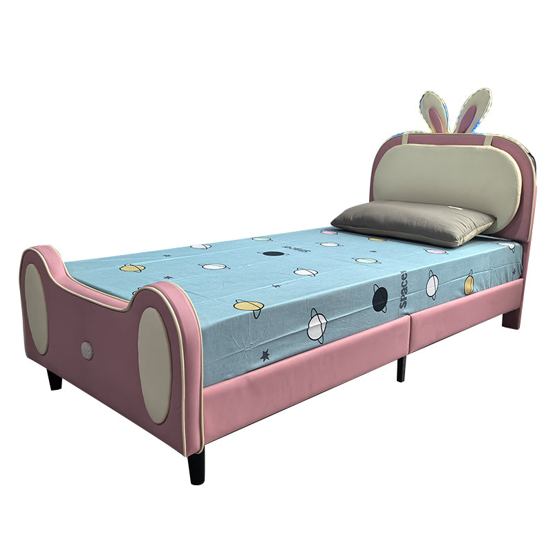 ANJIDEYANG The bed D005（Ask customer service for specific prices  Children's bed Princess bed Children's fun bunny ears princess bed