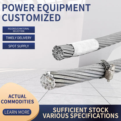 RENMIN Overhead bare stranded wire JL/G1A（Ask customer service for specific prices）power cable  High temperature silicone cable