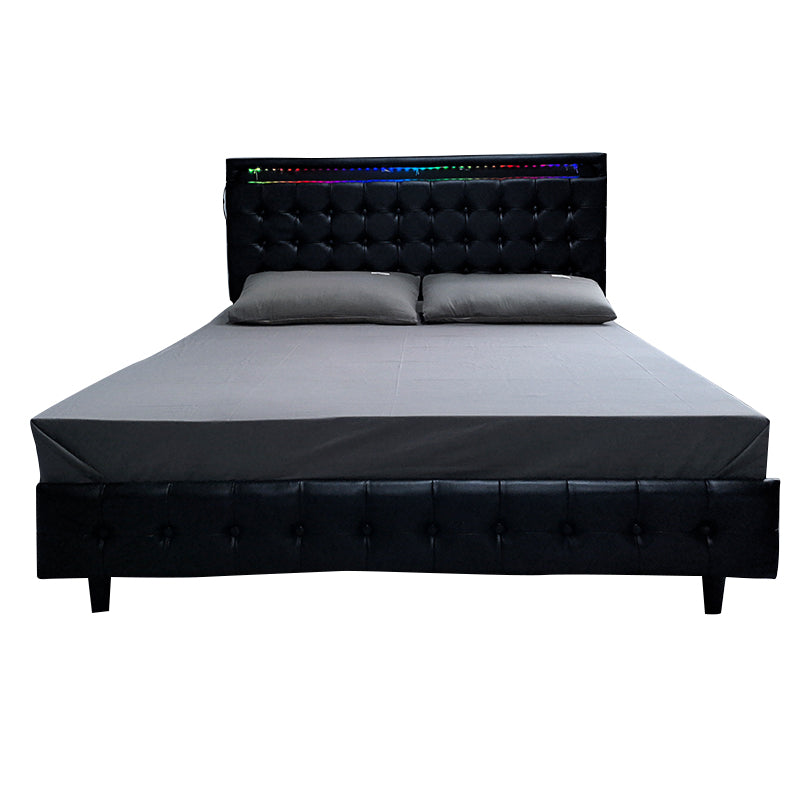 ANJIDEYANG The bed D014（Ask customer service for specific prices）  Italian minimalist about double bed