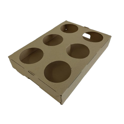 JINDA Pot tray (Customized products, specific price consultation customer service)  Cupcake tray brown paper tray thickened