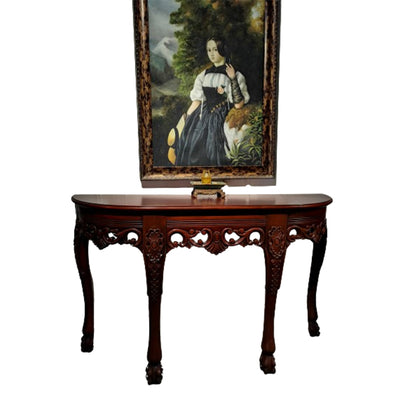 SANHUAN European living room furniture series（customizable）Solid wood retro display cabinet Glass cabinet