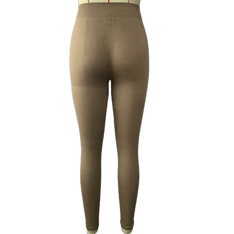 NANZHI leggings  Tights Solid color high-waisted tights