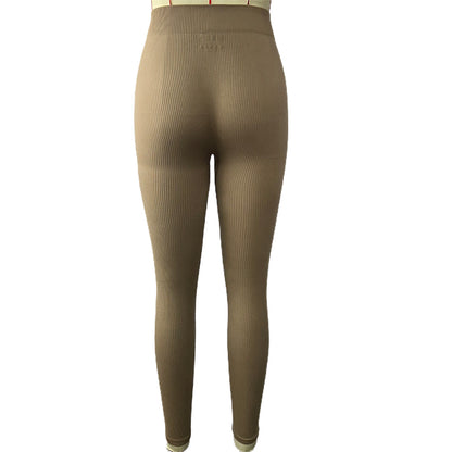 NANZHI leggings  Tights Solid color high-waisted tights