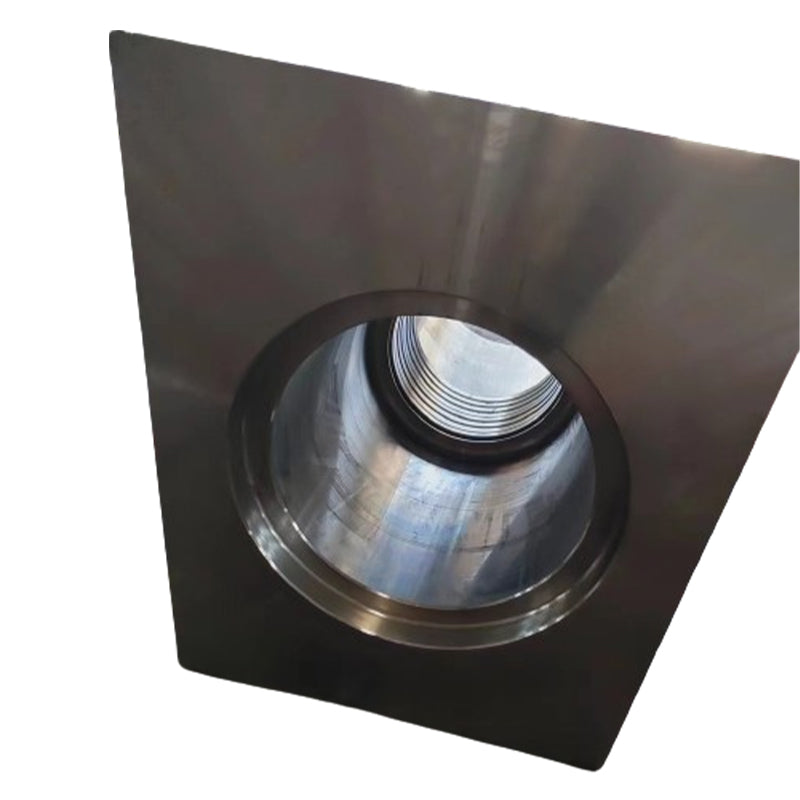 WEIRI Cooling tube, roller shell, inner groove bobbin, barrel body Large diameter thick wall seamless aluminum pipe forged ring flange