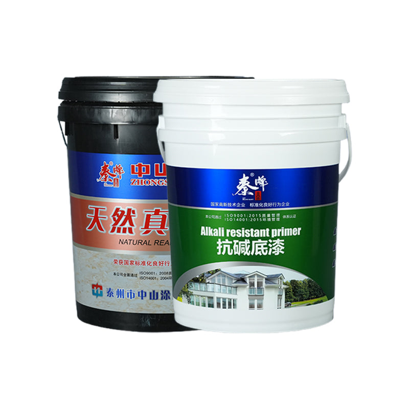 ZHONGSHAN Real Stone Paint Series   exterior paint   Multi-coloured stone-like coatings