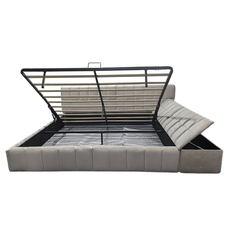 ANJIDEYANG The bed D017（Ask customer service for specific prices）  Simple modern simple double bed