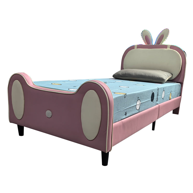 ANJIDEYANG The bed D005（Ask customer service for specific prices  Children's bed Princess bed Children's fun bunny ears princess bed