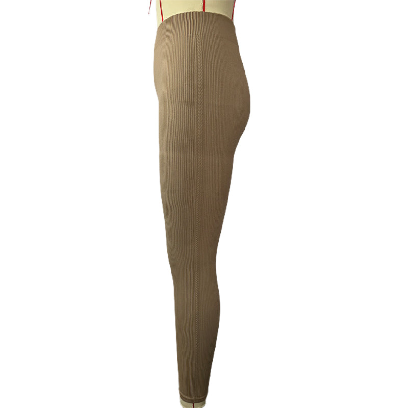 NANZHI leggings  Tights Solid color high-waisted tights