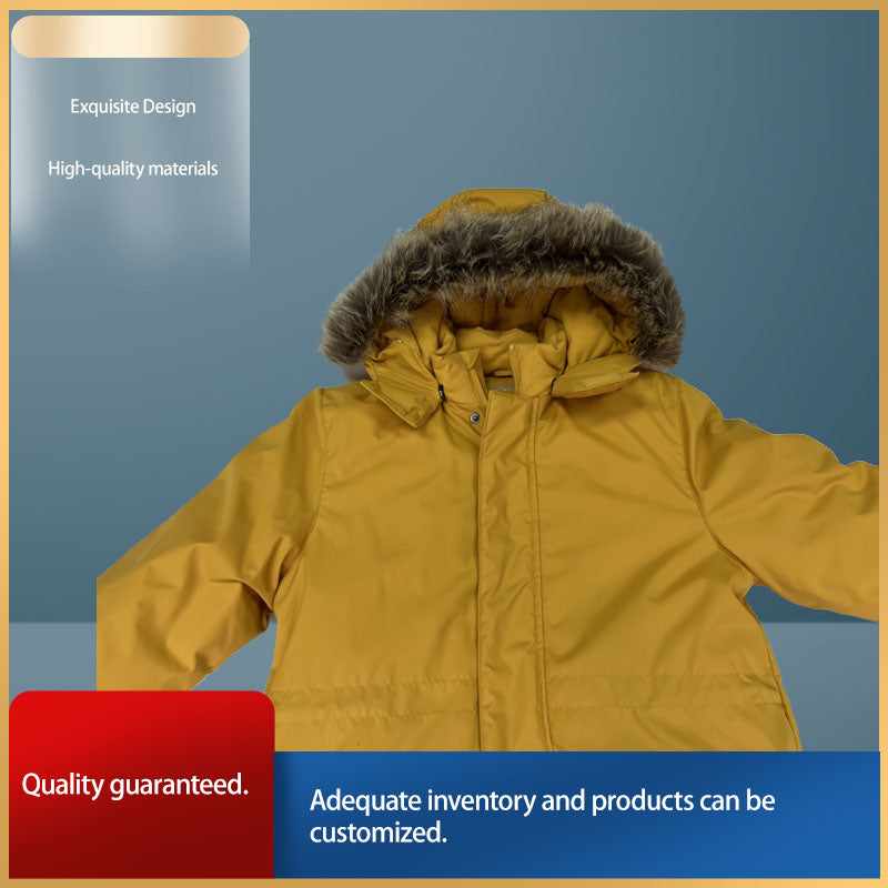 XINRONG Thickened down jacket（Products can be customized, price ask customer service）Soft and comfortable  Warm and breathable