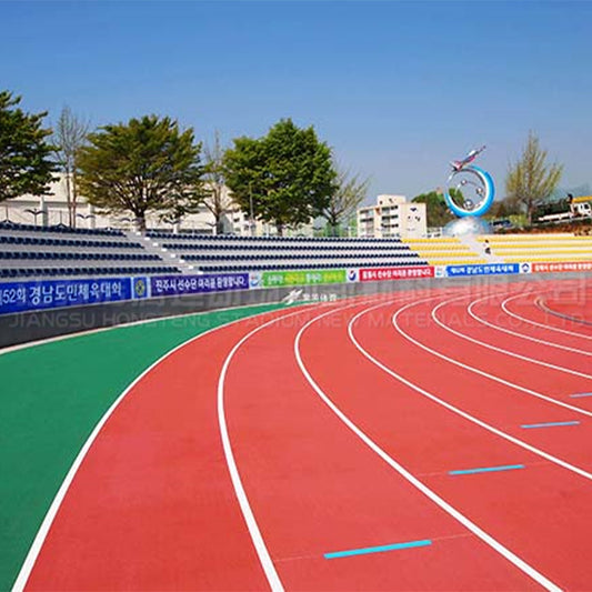 HONGTENG Prefabricated plastic runway（Ask customer service for specific prices）School Plastic Runway Sports Ground