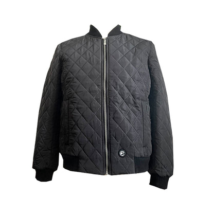 YUANRAN Yuanran men's heat baseball shirt  Lightweight stand-up collar padded jacket to keep warm