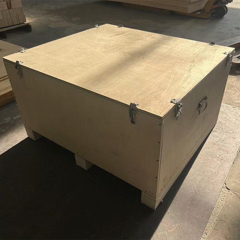 WEILIANG Locking wooden box（Products can be customized, price ask customer service）Clip assembly  Logistics wooden box