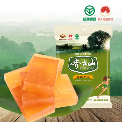 QIYUNSHAN  candied jujube cake  Wild Sweet and Sour Snacks  sour and sweet snack