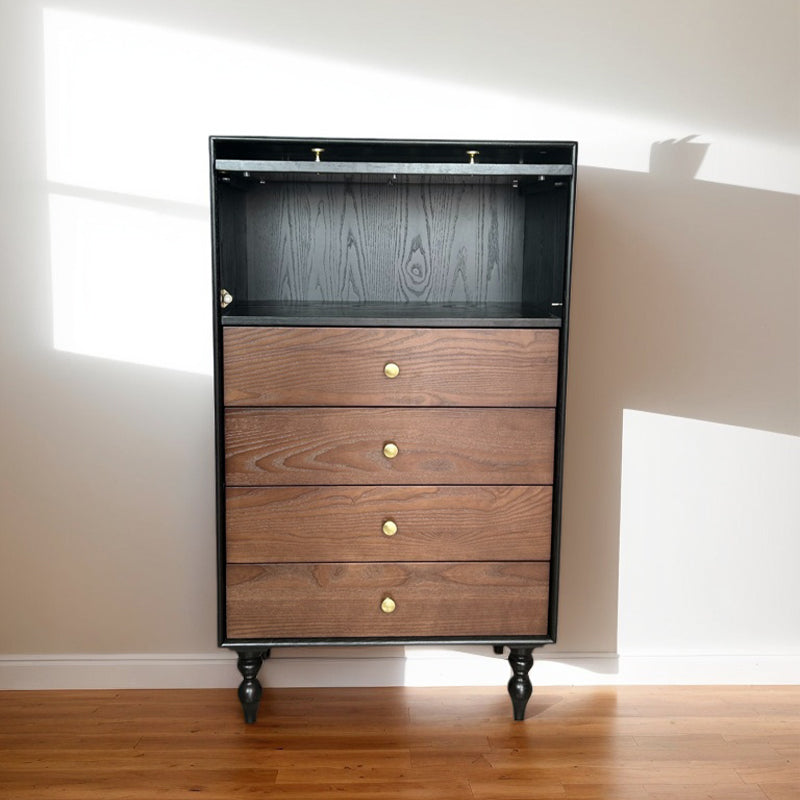 TONGLI French Vintage Cabinet  Sideboard solid wood tea cabinet  Display cabinets for home use