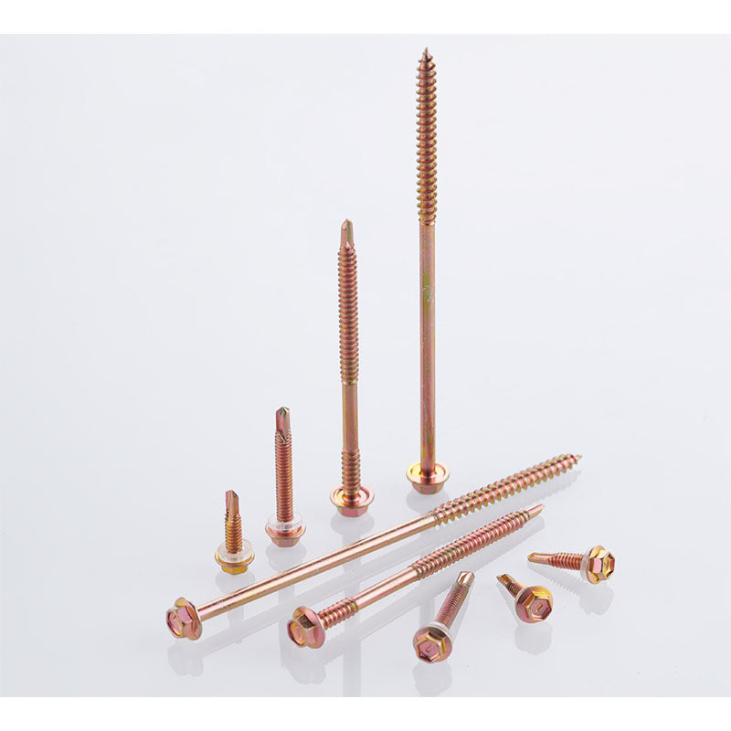 ZHENCHENG Hexagonal flange self-drilling self-tapping screw series (national standard) Self-tapping pointed head screws