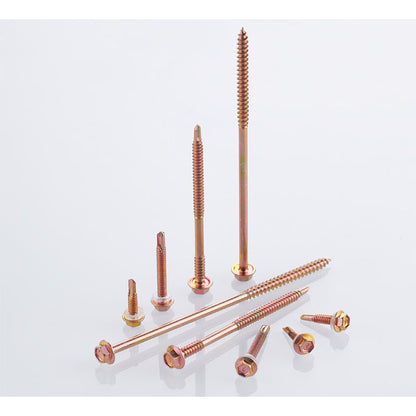 ZHENCHENG Hexagonal flange self-drilling self-tapping screw series (national standard) Self-tapping pointed head screws