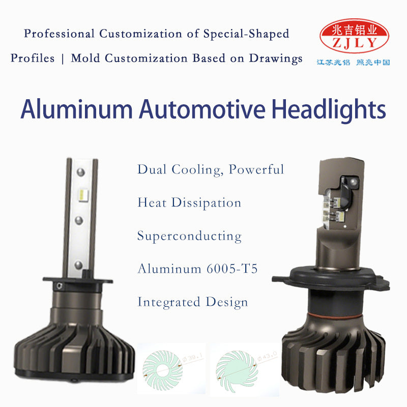 ZHAOLV Aluminum Automotive Headlights（Ask customer service for specific prices）