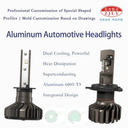 ZHAOLV Aluminum Automotive Headlights（Ask customer service for specific prices）
