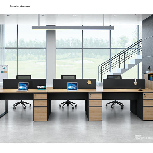 MAICHEN M28W90 staff desk (six persons)  Staff table table and chair combination single desk simple table