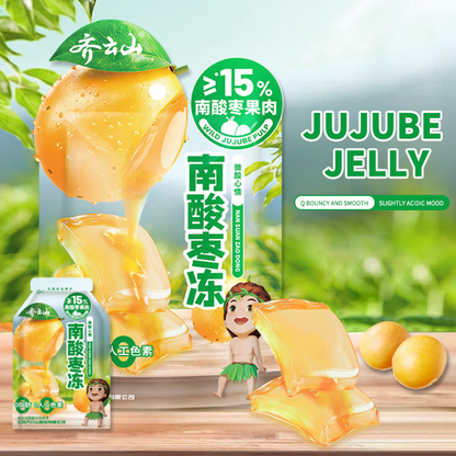 QIYUNSHAN  jujube jelly  Q Bouncy and smooth  Jelly Sweet and Sour Snacks