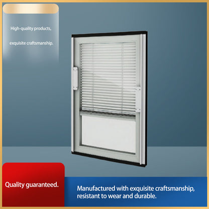 HUAYI built-in venetian blind glass（Products can be customized, price ask customer service）hollow louvre  Intelligent Dimming Glass