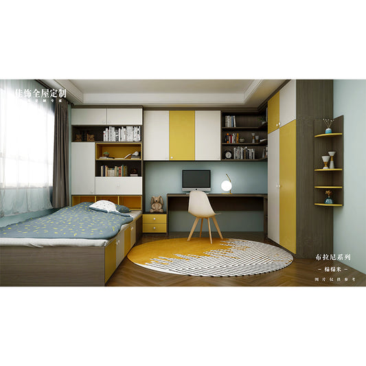 JIASHI Multi functional tatami（Customized products, specific price ask customer service）Small Children's Bedroom Multifunctional Storage Bed