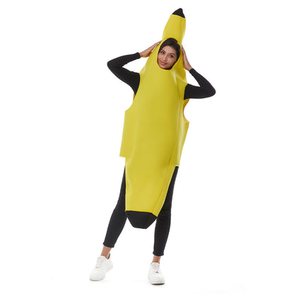 CAIYUN 1 banana suit for adult men and women CY234  Halloween party line up to dress up in banana costumes