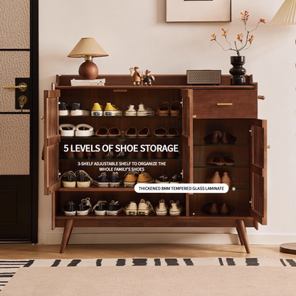 HUIBANG Simple luxury series shoe cabinet（Products can be customized, price ask customer service）Large-capacity shoe cabinet  Dual Side Convenient Lug Shoe Cabinet