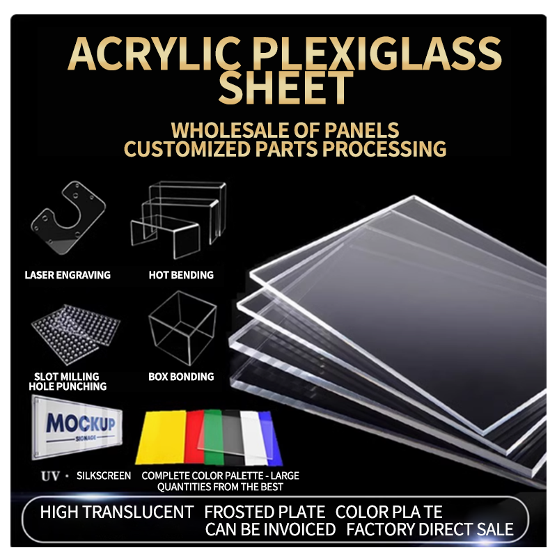 YIXING Acrylic sheet（Ask customer service for specific prices）Transparent Acrylic Sheet  Rigid Plastic Sheet
