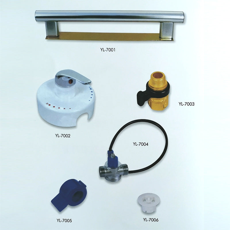 YILAI Bathroom valve Series   Wall-mounted mixer valve faucet shower shower set