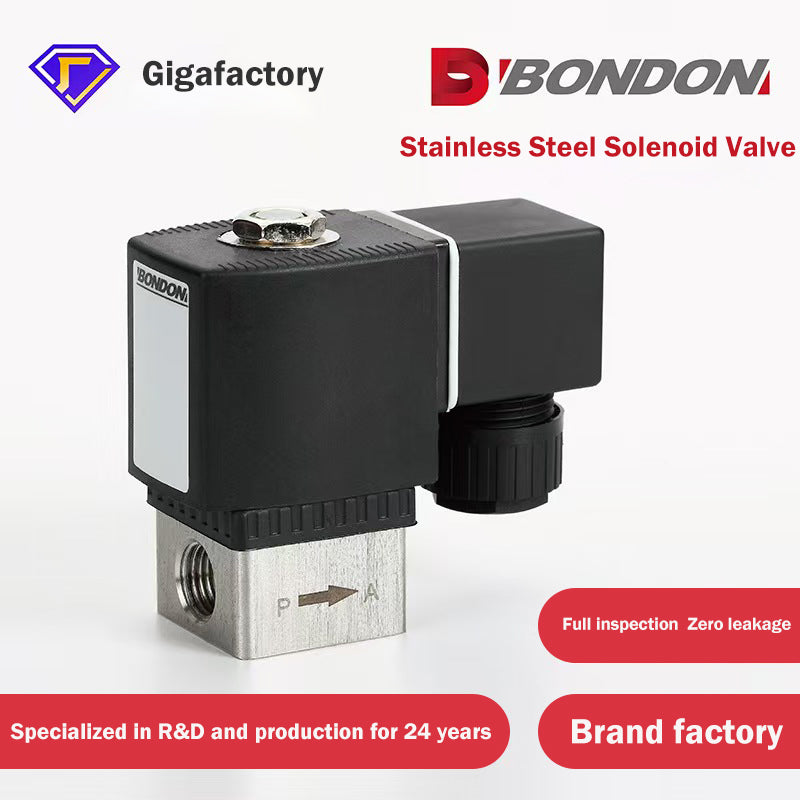 DAYU Gas Solenoid Valve 1（Ask customer service for specific prices）Pneumatic solenoid valve   Through veneer panel type