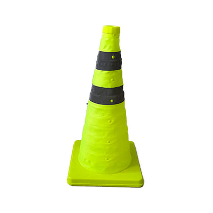 HONGHUA Green expansion cone（Price depends on specifications）   Telescopic cone safety reflective cone