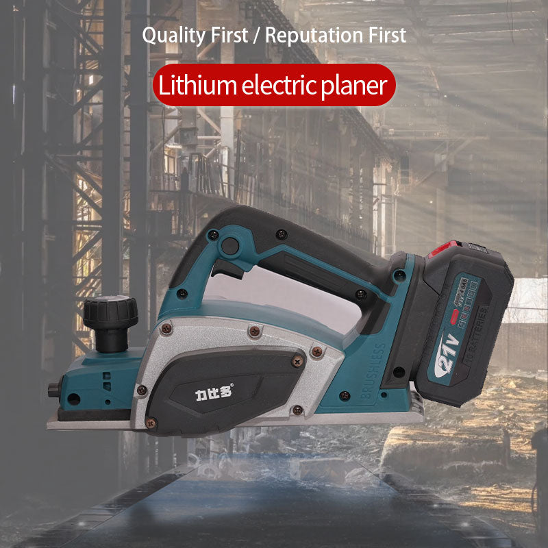 GUANZHIFENG Lithium electricplaner（Ask customer service for specific prices）Electric woodworking planer for home use  Electric Push Plane Dentron