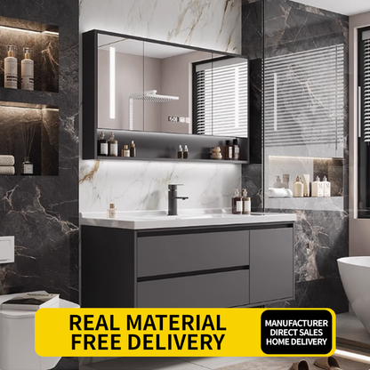 HUIBANG MULTI-FUNCTIONAL INTELLIGENT MIRROR CABINET（Products can be customized, price ask customer service）bathroom mirror cabinet  Bathroom Smart Mirror Cabinet